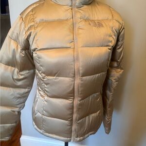 The North Face Women's Gold Puffer Jacket